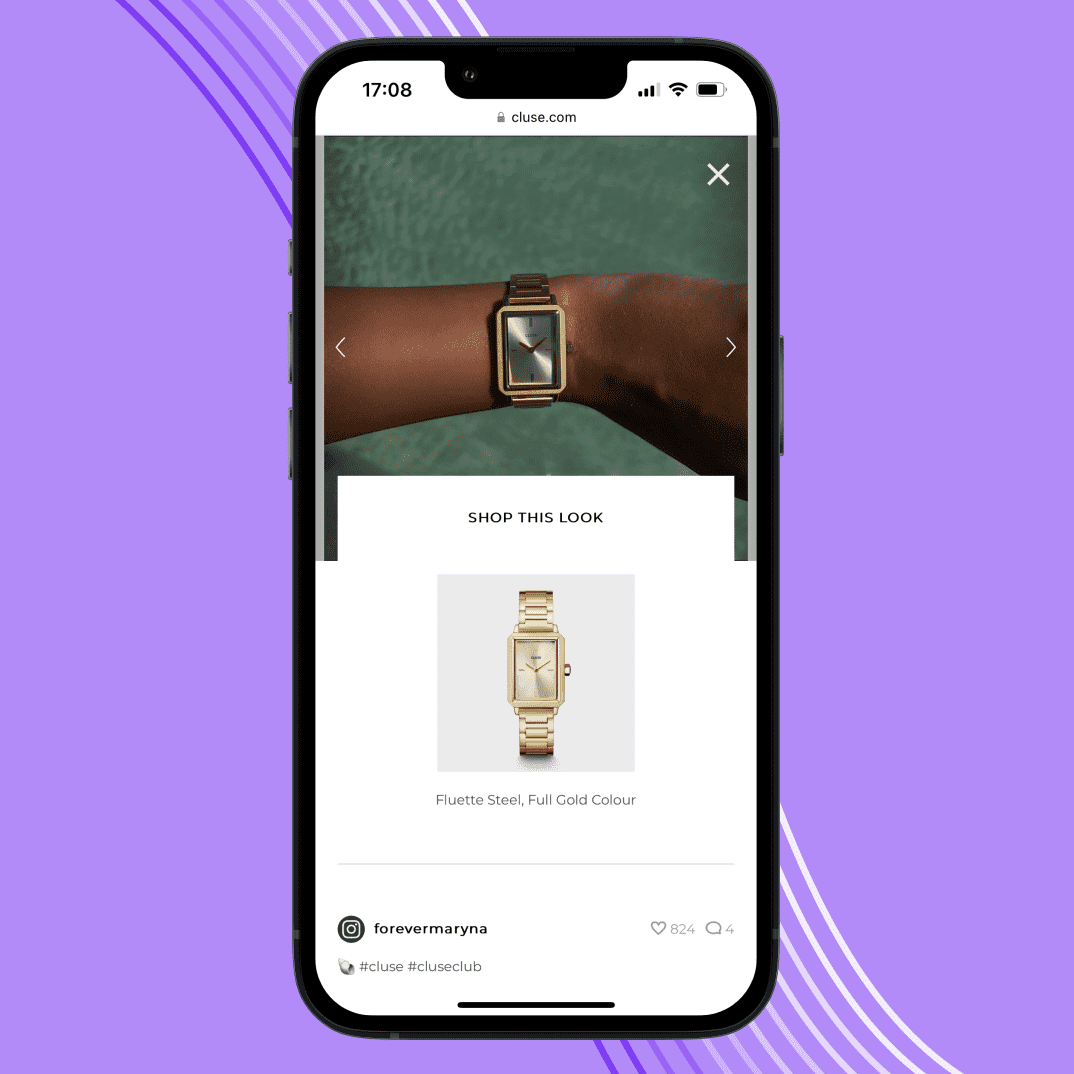 Increase your conversion rate like watch brand CLUSE.